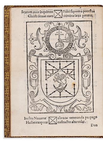 (MEXICAN IMPRINT--1600.) Dionisio de Ribera Florez. Relacion historiada de las exequias funerales de la magestad del Rey D. Philippo II